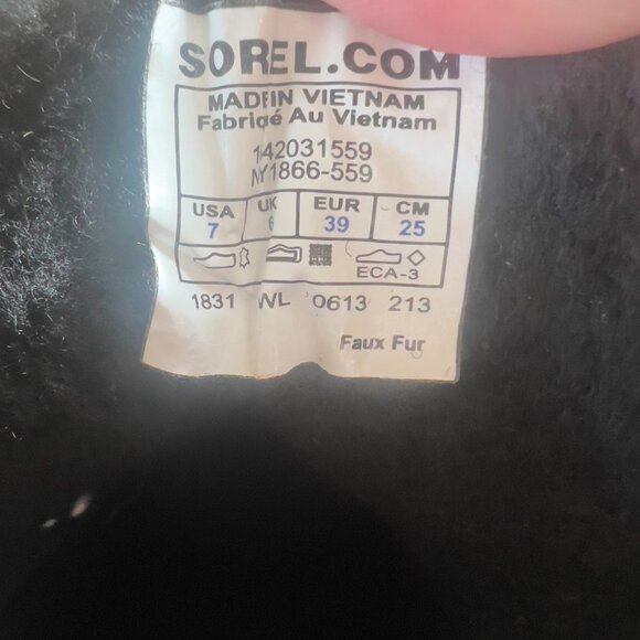 Sorel Youth Tivoli - Glitter Boot 7Y - Picture 7 of 8